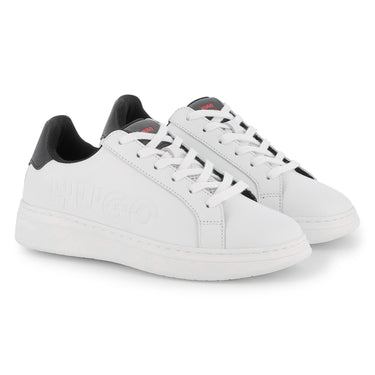 HUGO Tenis para niño y adolescente blancos unisex